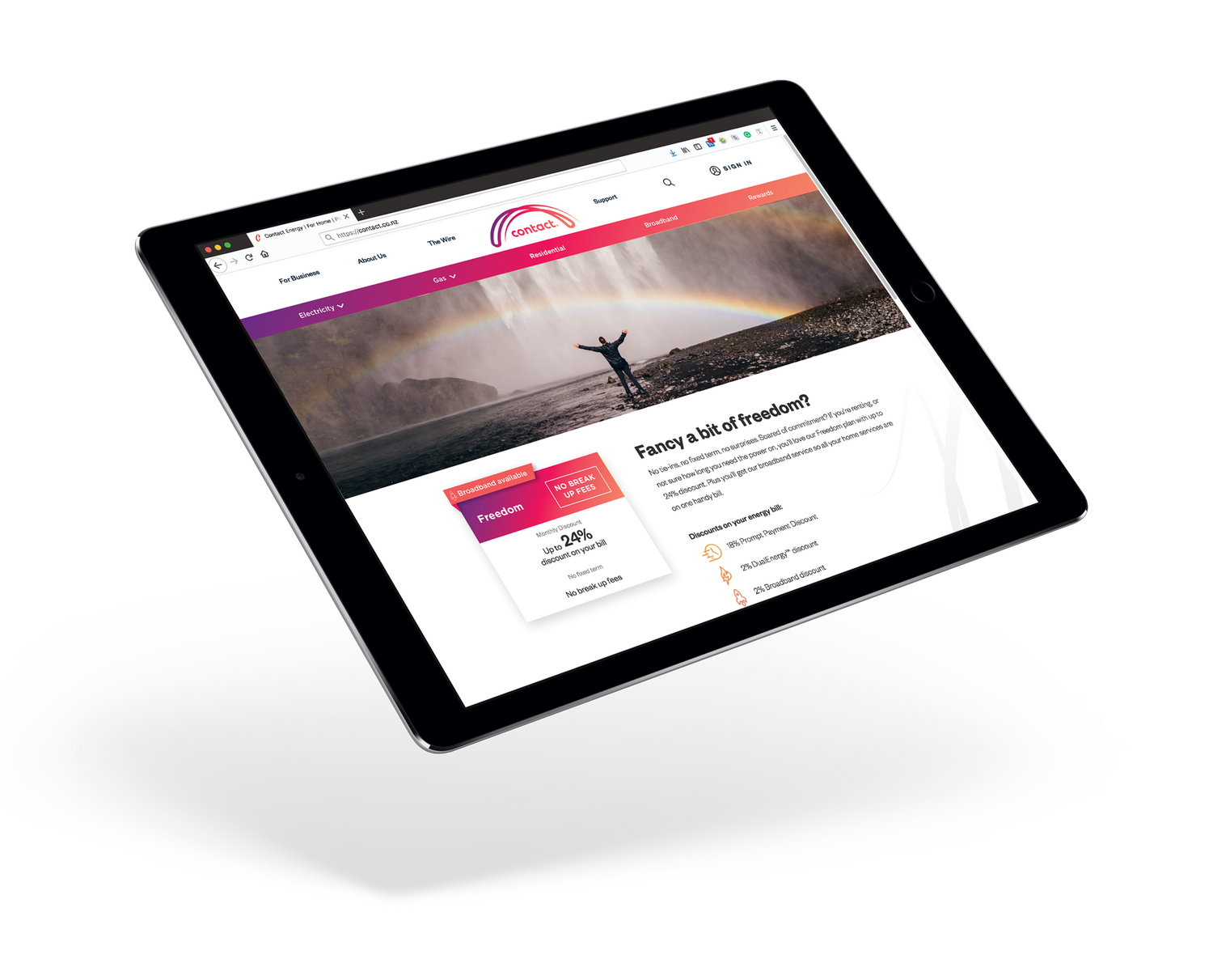 Contact i Pad
