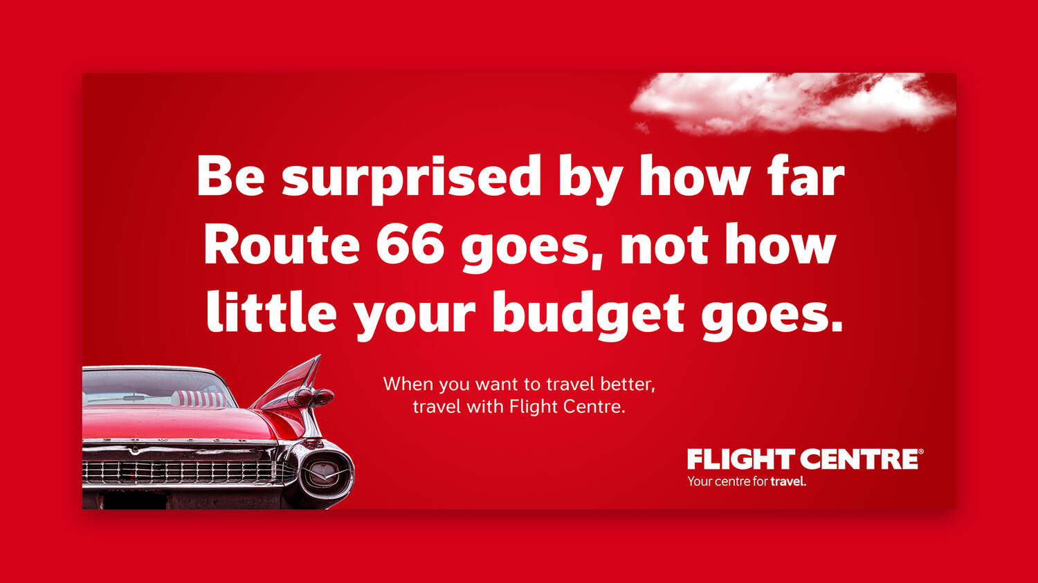 Flight Centre Route66 Billboard