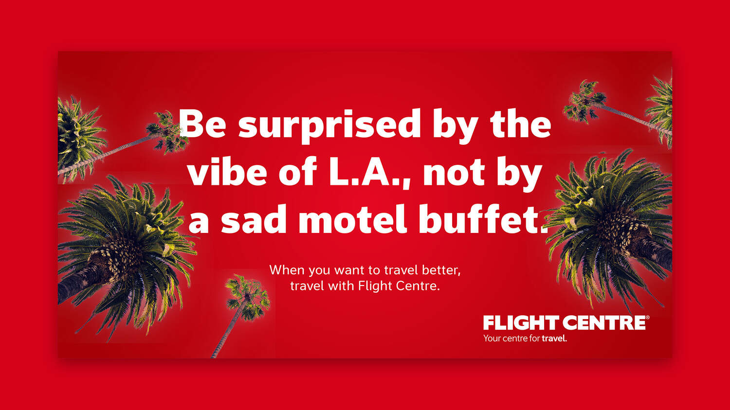 Flight Centre LA Billboard