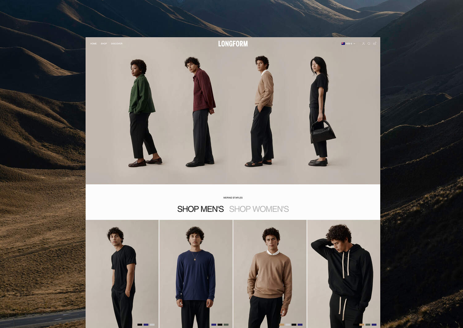 Longform Website